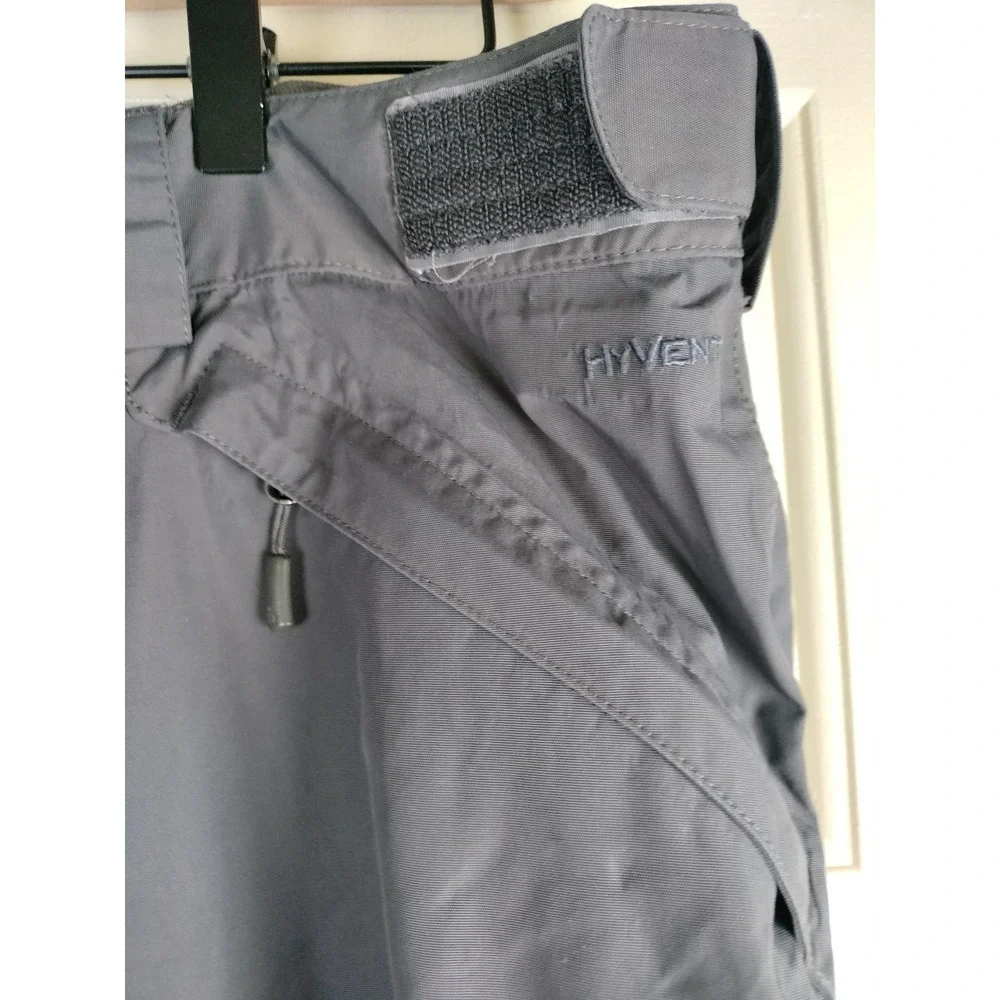 The North Face HyVent Ski Pants Mens XL Gray Cargo Waterproof Snowboard Gorpcore